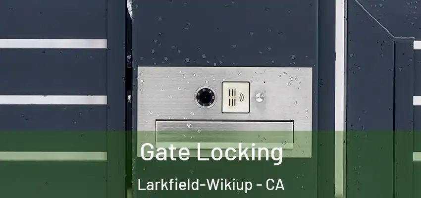  Gate Locking Larkfield-Wikiup - CA