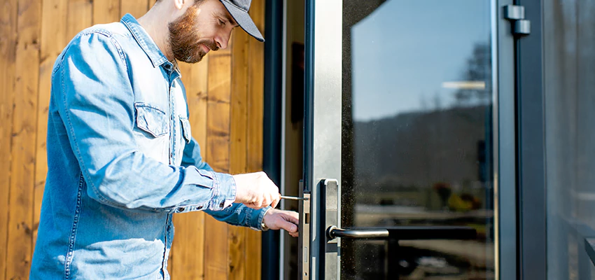 Frameless Glass Storefront Door Locks Replacement in Larkfield-Wikiup, CA